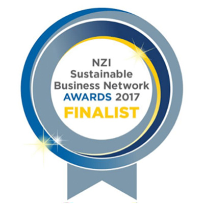 NZI sustainable Business awards 2017 FINALIST